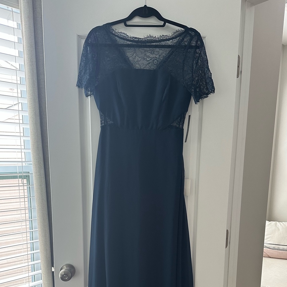 Blue Wedding Occasion Dress